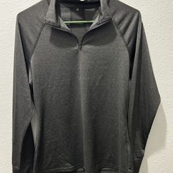 Workout Top Size Medium Charcoal Grey 