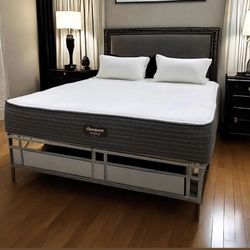 Queen Size Mattress BeautyRest Hybrid 12” inches Thick Firm New From Factory Delivery Same Day 