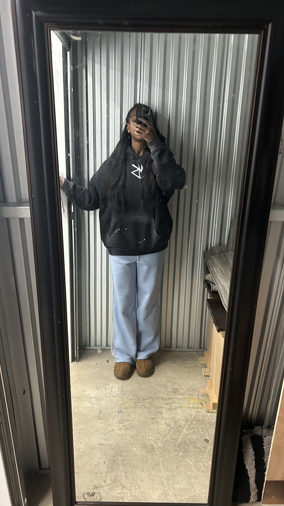 Hanging Wall Full Body Mirror