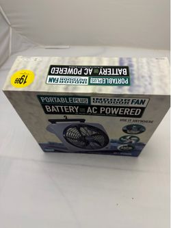 Hurricane fan/Battery fan
