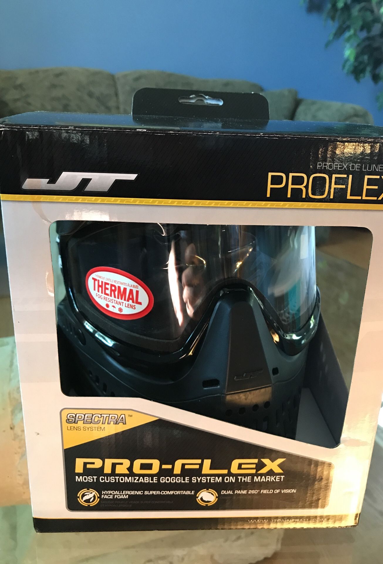 JT Spectra Proshield Thermal Paintball Mask