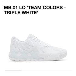 Puma Lamelo ball Mens basketball shoes mens size 11