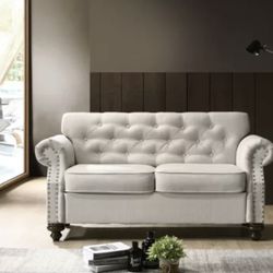 Severn 64.75 Rolled Arm Loveseat