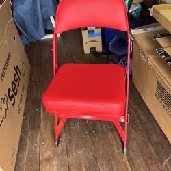 Heavy Duty Cushioned Folding Chair