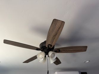 2 ceiling fan 54” like new asking $60 each