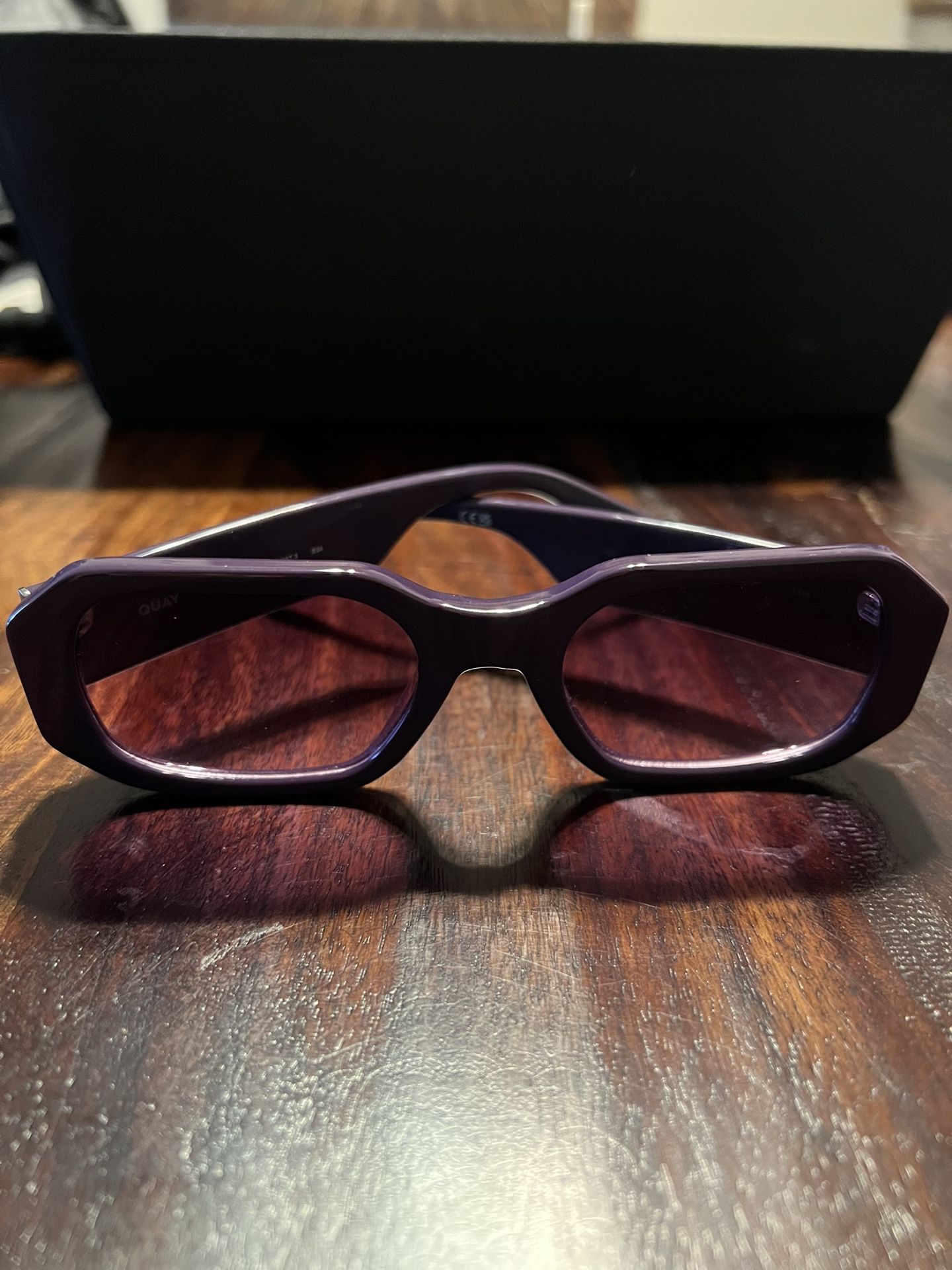 Quay Australia Sunglasses, Hyped Up, Plum