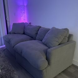 Cloud Couch Loveseat with Recliners
