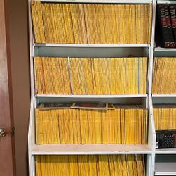 National geographic magazines from the 1960’s