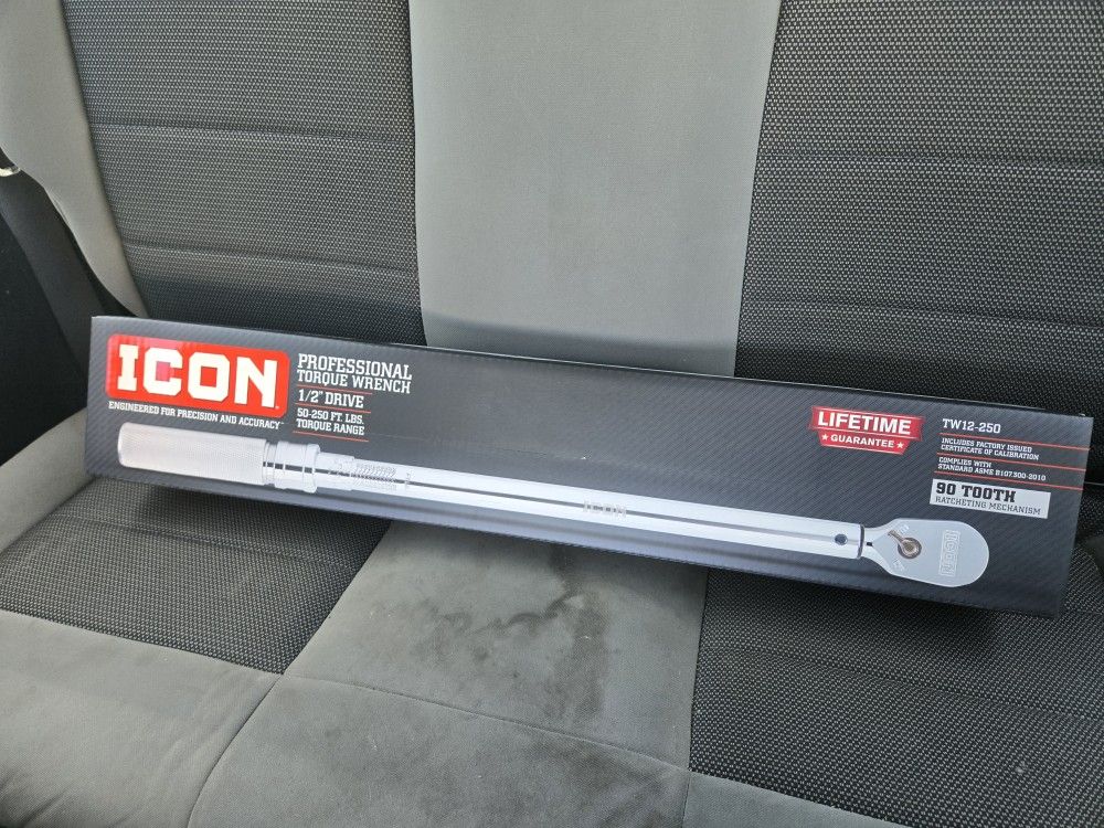 1/2" Drive Icon Torque Wrench **Brand New**