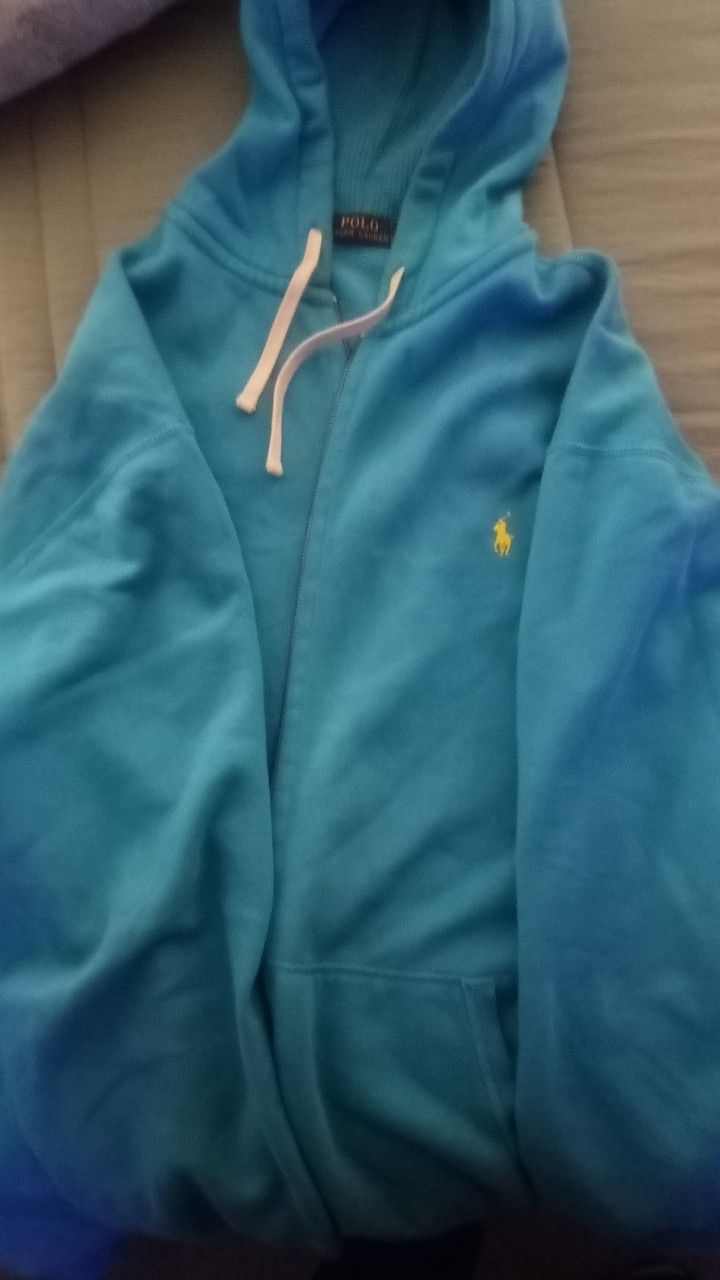 2xl Island Green Polo Hoodie 