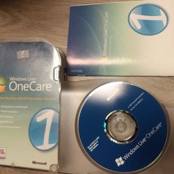 Windows Live One Care All In One Security And Performance Service