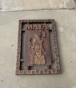 Handmade Frame Maya Artwork