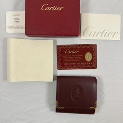 Cartier Coin Wallet AUTHENTIC 