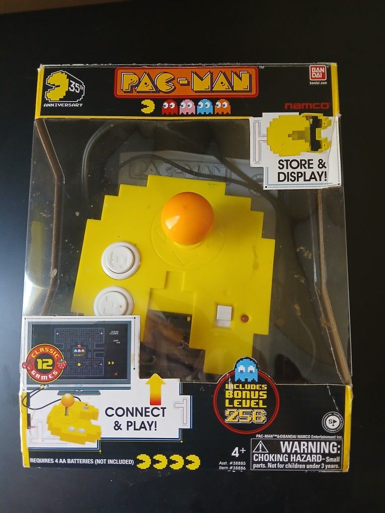 Pac-Man 35th Anniversary Plug-in TV Game 