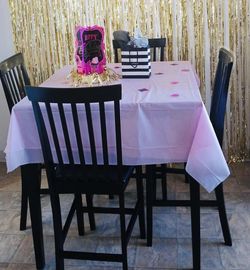 Dining Set With Glass Top