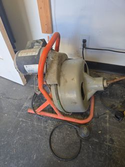 RIDGID Kollmann Professional Drain Snake – Needs Repair