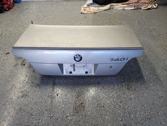 Bmw E38 740i 740il Trunk Lid License 