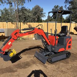 2025 YOUERT Mini Excavator 1.2 Ton Brand New 