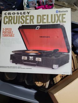 Cruiser Deluxe Turntable with Bluetooth
