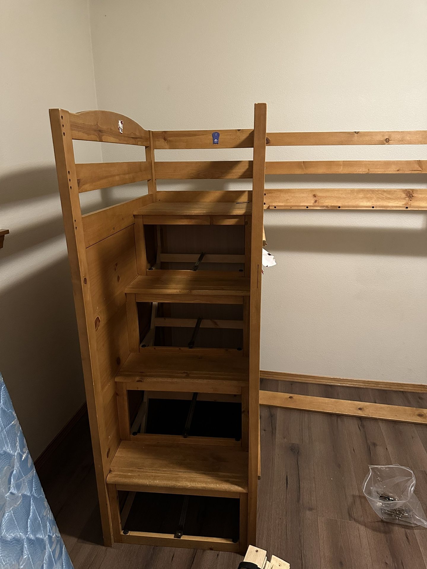 Wood Bunk Bed!!