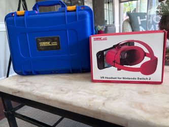 Nintendo switch 2 Startrc Games bundle hard carrying case and VR headset new