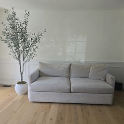 Crate Barrel Deep Lounge Sofa 