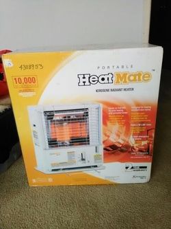 Heat Mate Hmn-110 Radiant Kerosene Heater 10000 Btu 380 Sq. Ft. for Sale in  San Leandro, CA - OfferUp