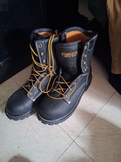 Carolina mens boots size 8 mens dark brown