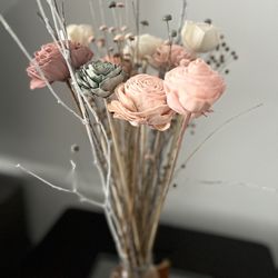 Wooden Floral Arrangements 