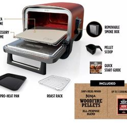 Ninja 8 n 1 pizza oven brand new