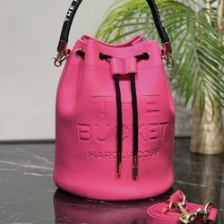 Pink Bucket Bag