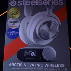 SteelSeries Arctis Nova Pro Wireless Headset – Complete w/ Box