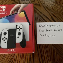 Nintendo Switch OLED - Brand New in Box - White Edition