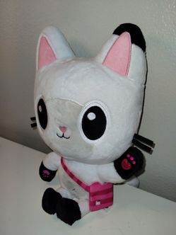 Gabby's Dollhouse Pandy Paws Talking Plush Lights 10 Phrases and Sounds 13"WORKS