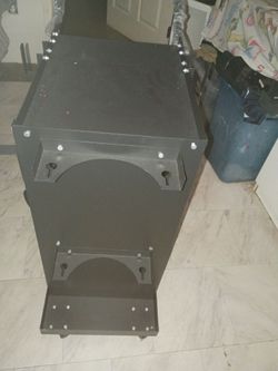 Carrito de metal para soldador