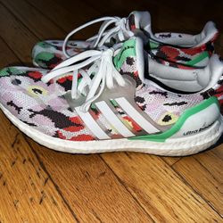 Ladies size 6.5 Adidas Marimekko Ultra Boost athletic sneakers shoes 