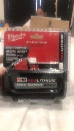 Milwaukee m18 red lithium high output xc 6.0