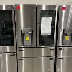 LG Refrigerator Never Used .Up to 50%off. $0 Down payment.Take home today!