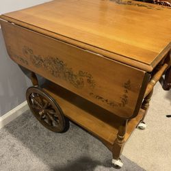 Beautiful Antique Tea Cart