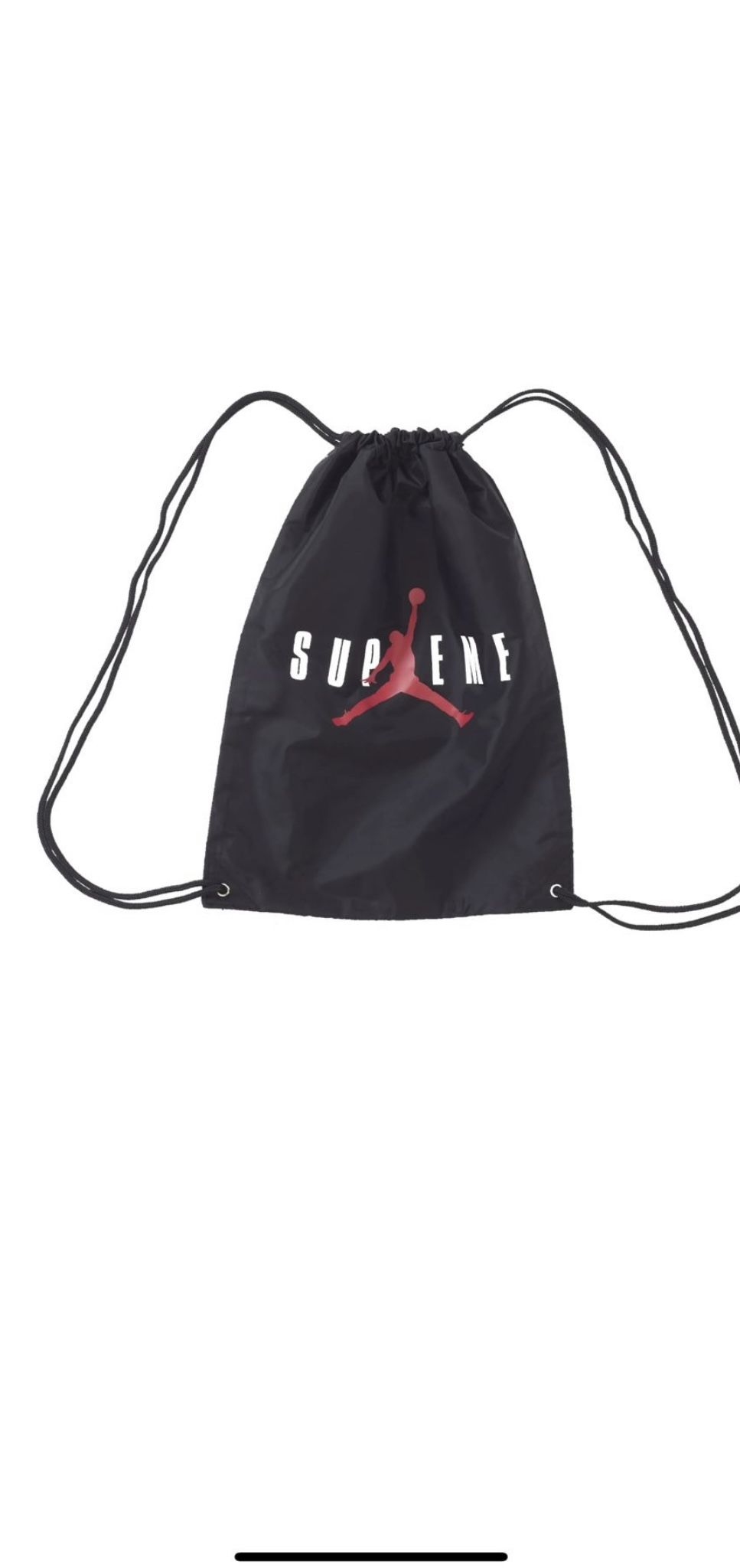 Supreme X Jordan String Bag Sealed Brand New