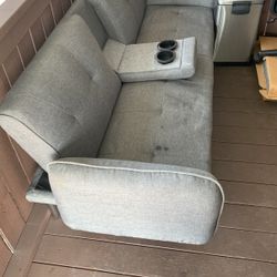 Sofa Bed With Cup Holders 
