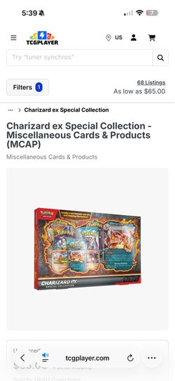Pokémon TCG Charizard ex Special Collection Box 2023 English Promo Booster