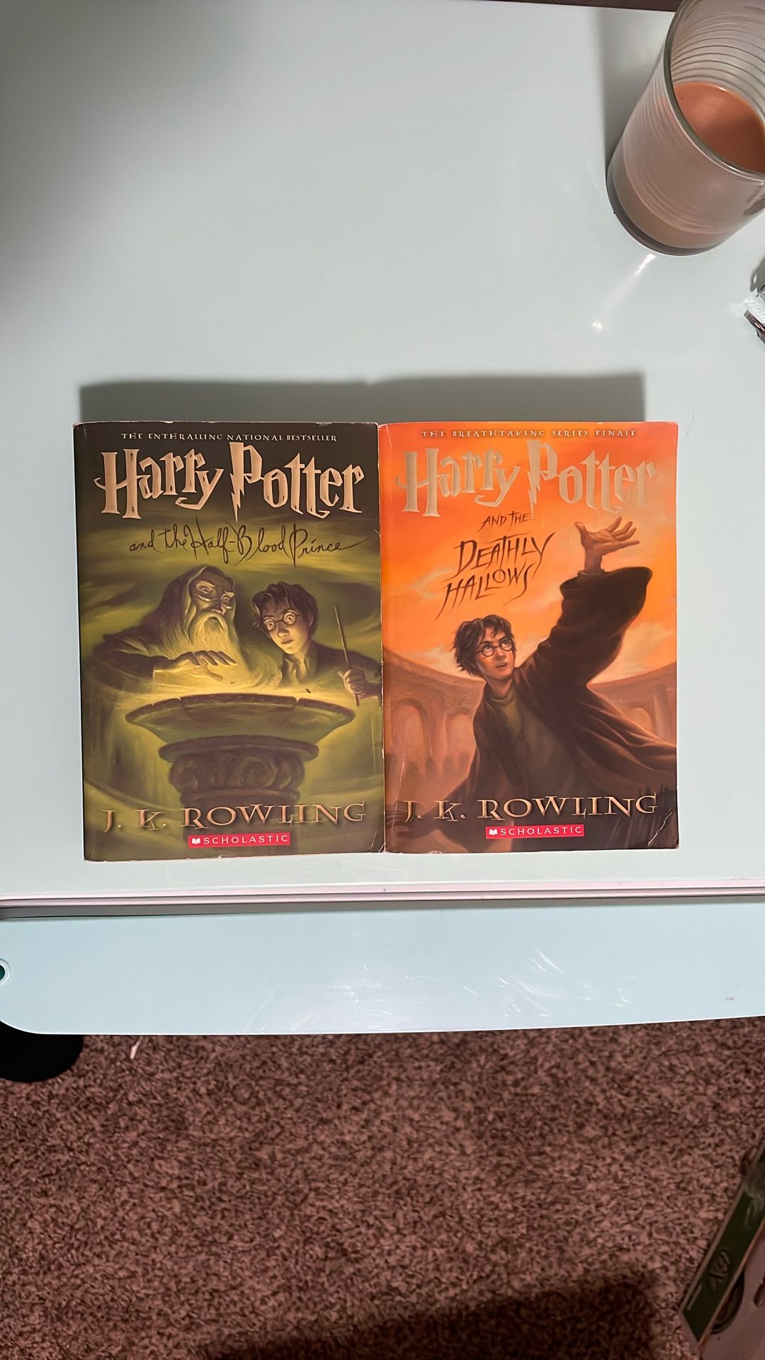 Harry Potter Books 6 And 7 - Half Blood Prince And The Deathly Hallows