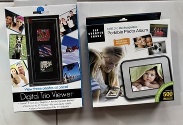 New Books And New Digital Picture Frames
