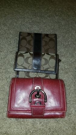 Coach small wallets