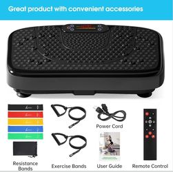 SoftGym Vibration Plate Exercise Machine