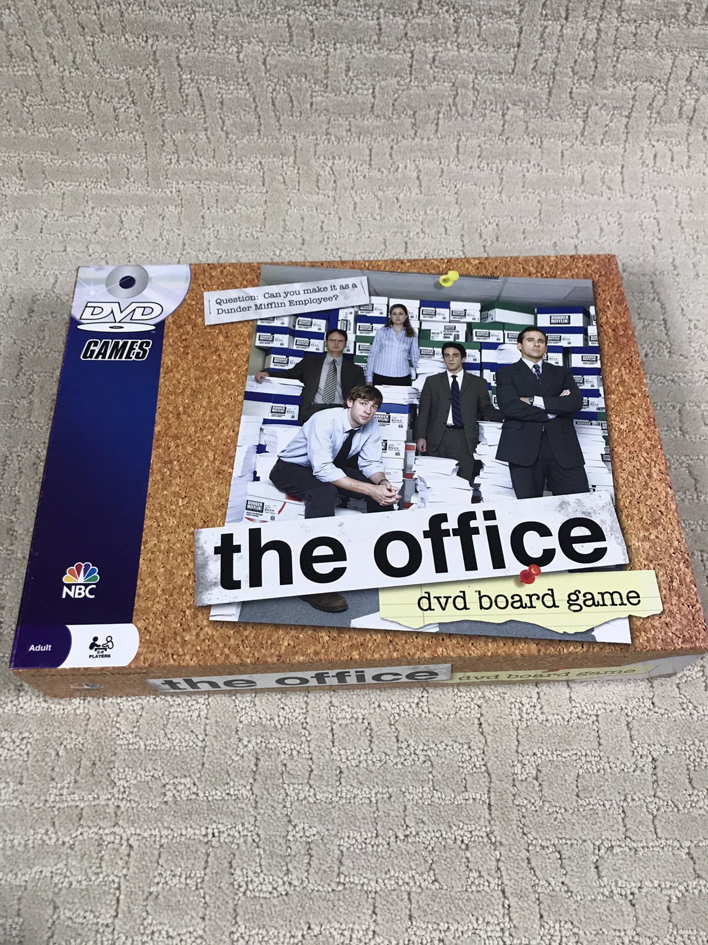 The Office Dvd Board Game NBC Pressman 2008 Trivia Sealed NEW