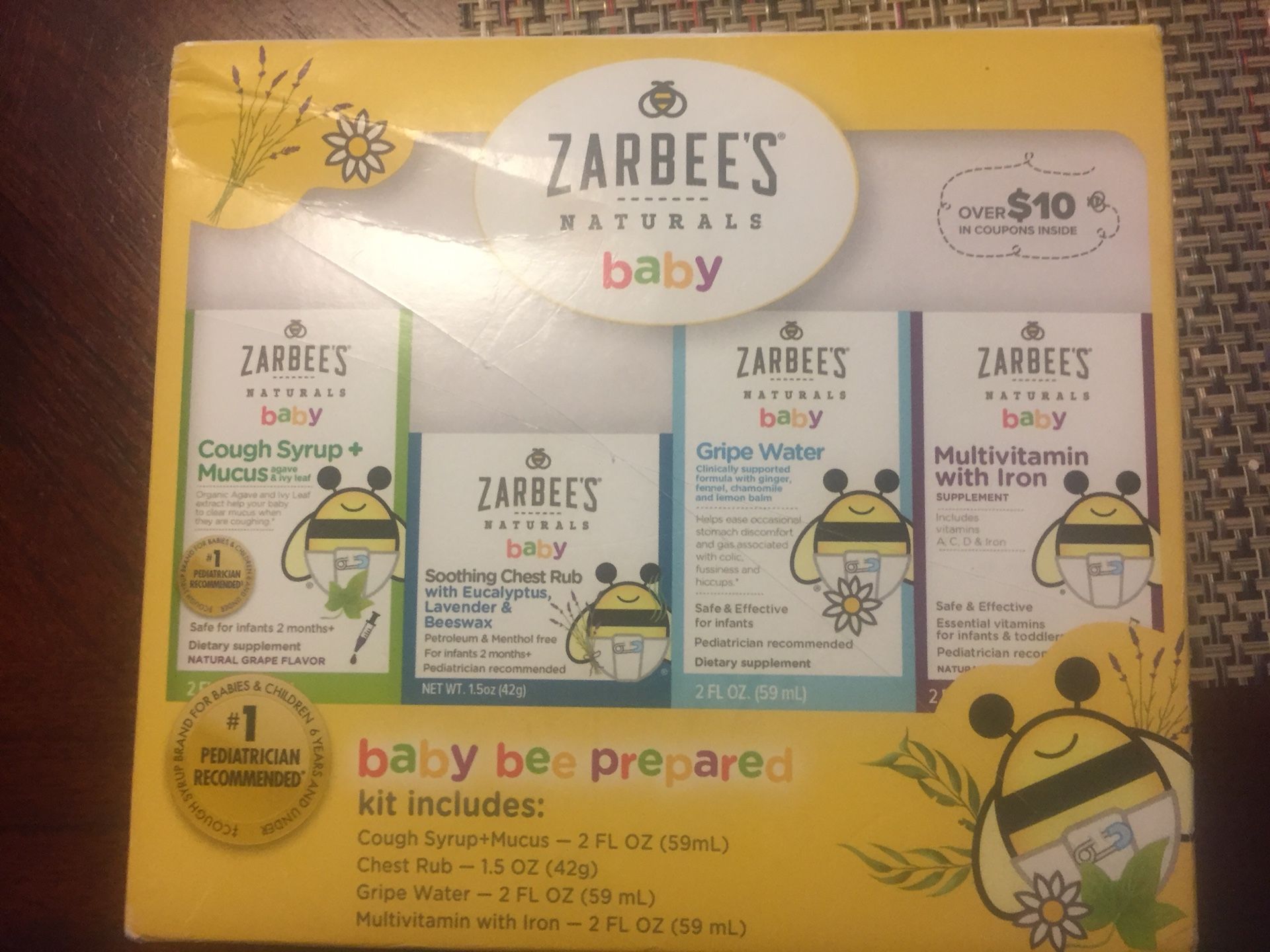 Zarbere natural baby medicine kit