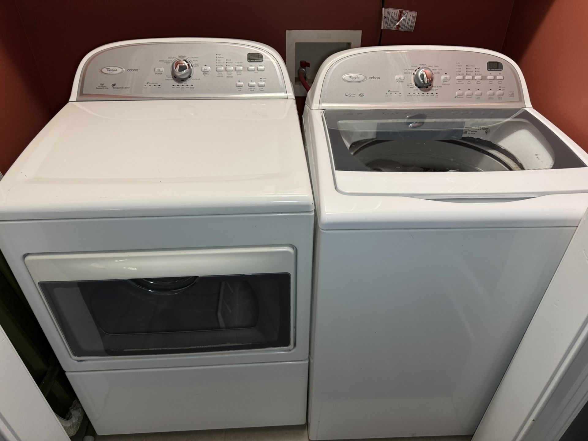 Whirlpool Washer And Electric Dryer