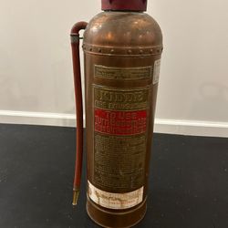 Antique Fire Extinguisher 